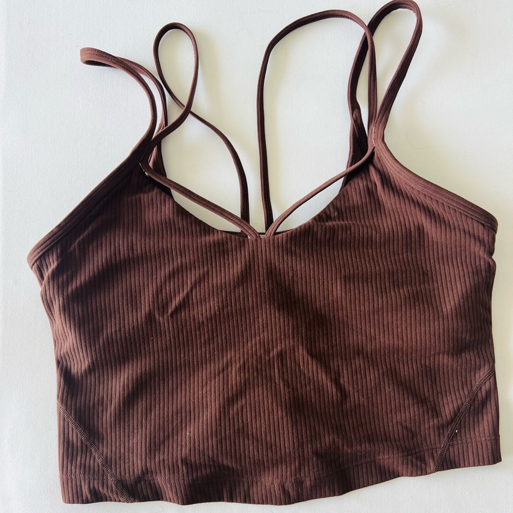 Lululemon align ribbed crop top